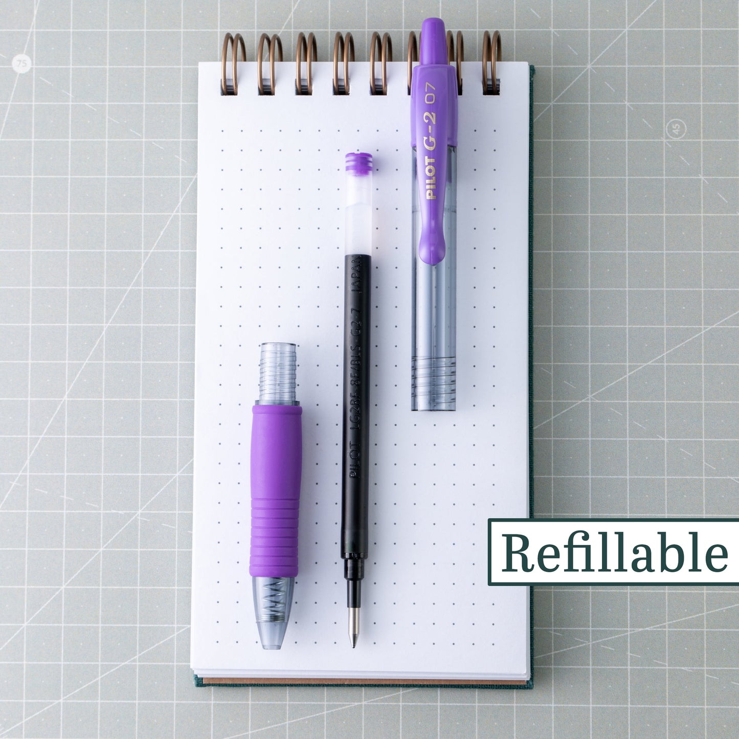 Pilot G2 Premium Retractable Gel Ink Rolling Ball Pen, Fine Point, Assorted Ink, 5 Count