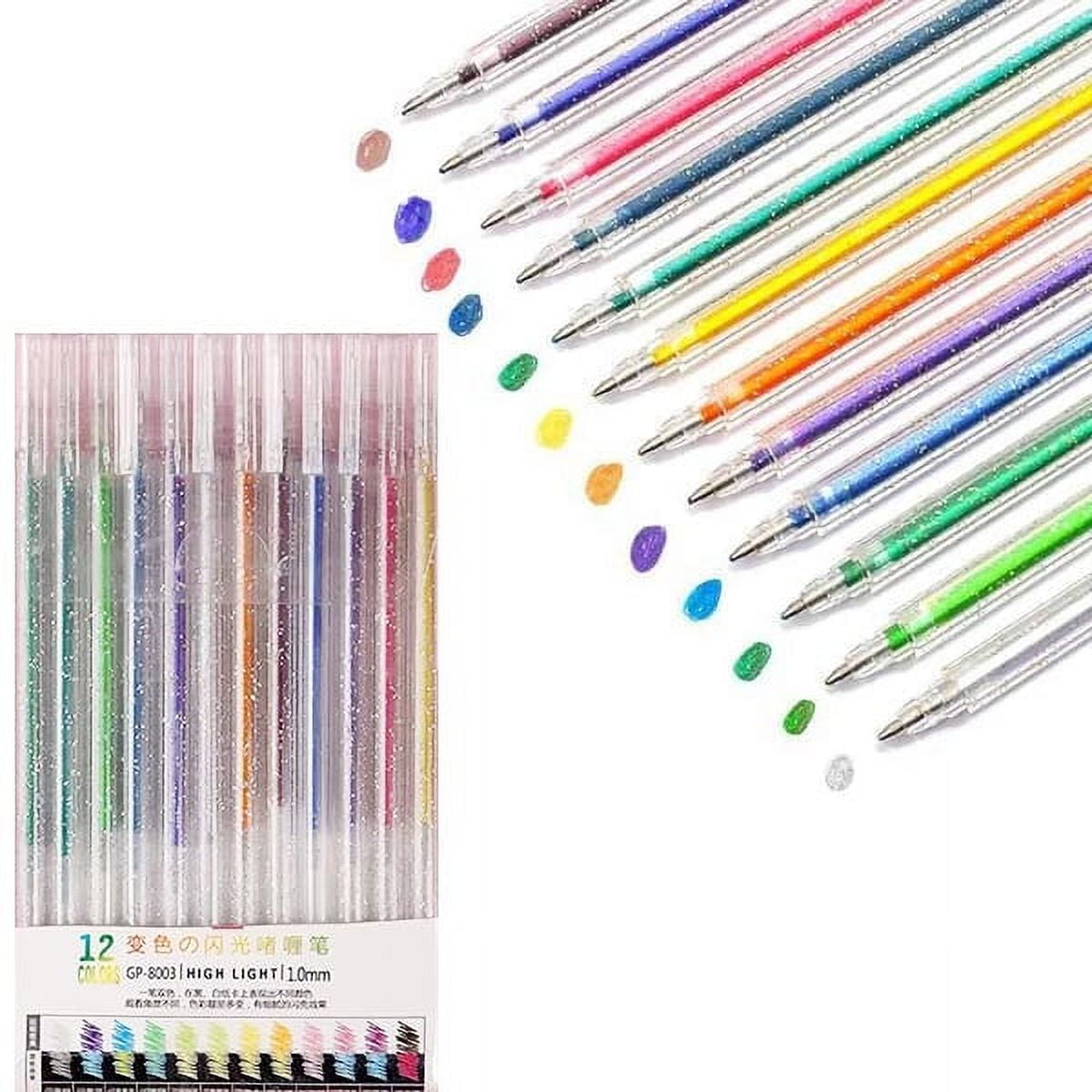 College Supplies under $1 Season Gift Colorful Glitter Gel Pen, Colorful Pen, Fluorescent Pen, And 's Color Pen 1.3ml