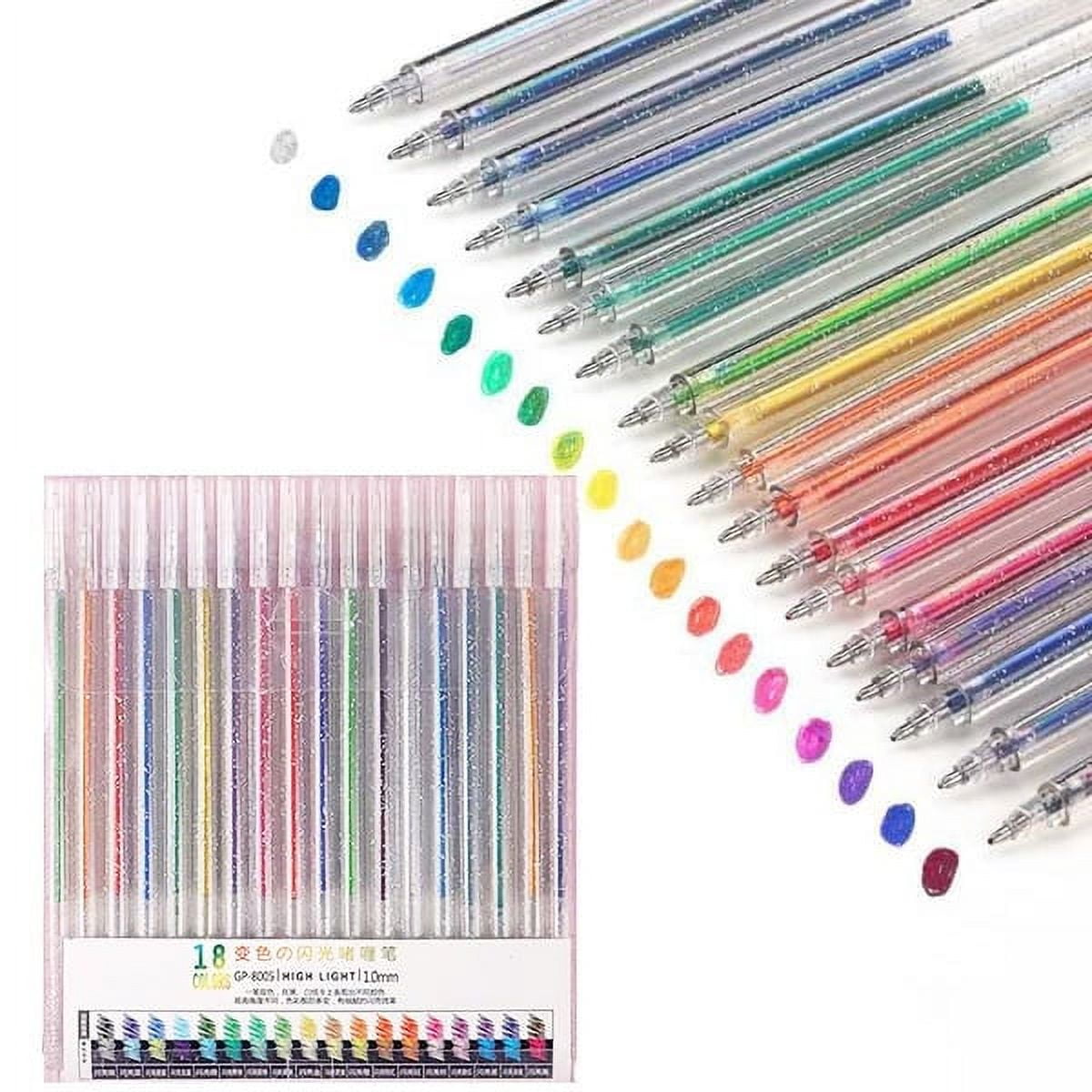 College Supplies under $1 Season Gift Colorful Glitter Gel Pen, Colorful Pen, Fluorescent Pen, And 's Color Pen 1.3ml