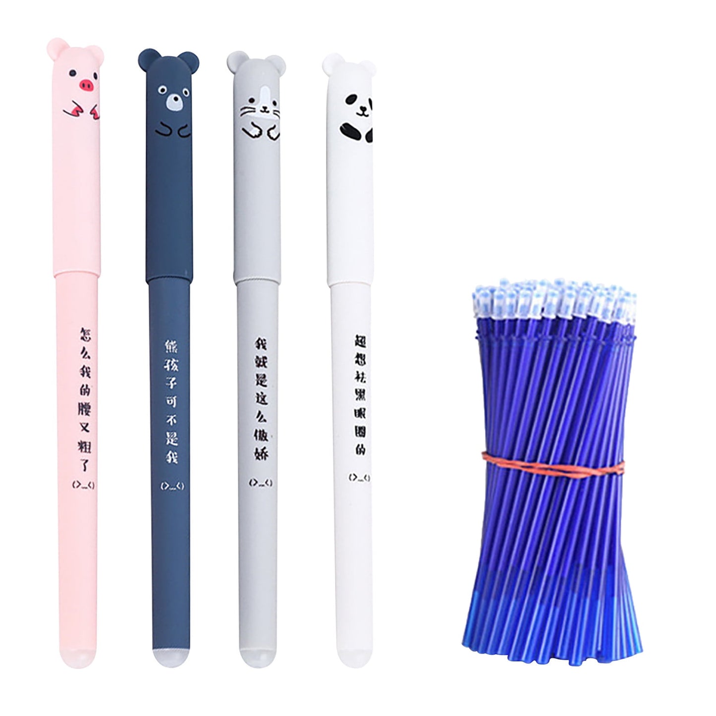 Erasable Ballpoint Pen,20 pc Erasable Gel Pens and 4PC Pen Holder,Erasable Gel Pen Blue Gel Pen Cute Gel Pens Erasable Gel Pen Erasable Gel Pens Erasable Gel Pens