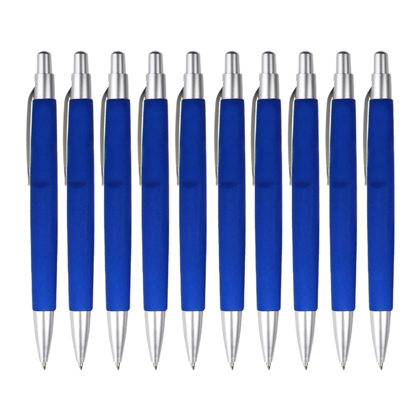 Mauxuk 10 Pack Smooth Writing Retractable Ballpoint Pens - Comfortable Grip for Office, Home, and Professional Use - High-Quality Ink for Effortless Note-Taking