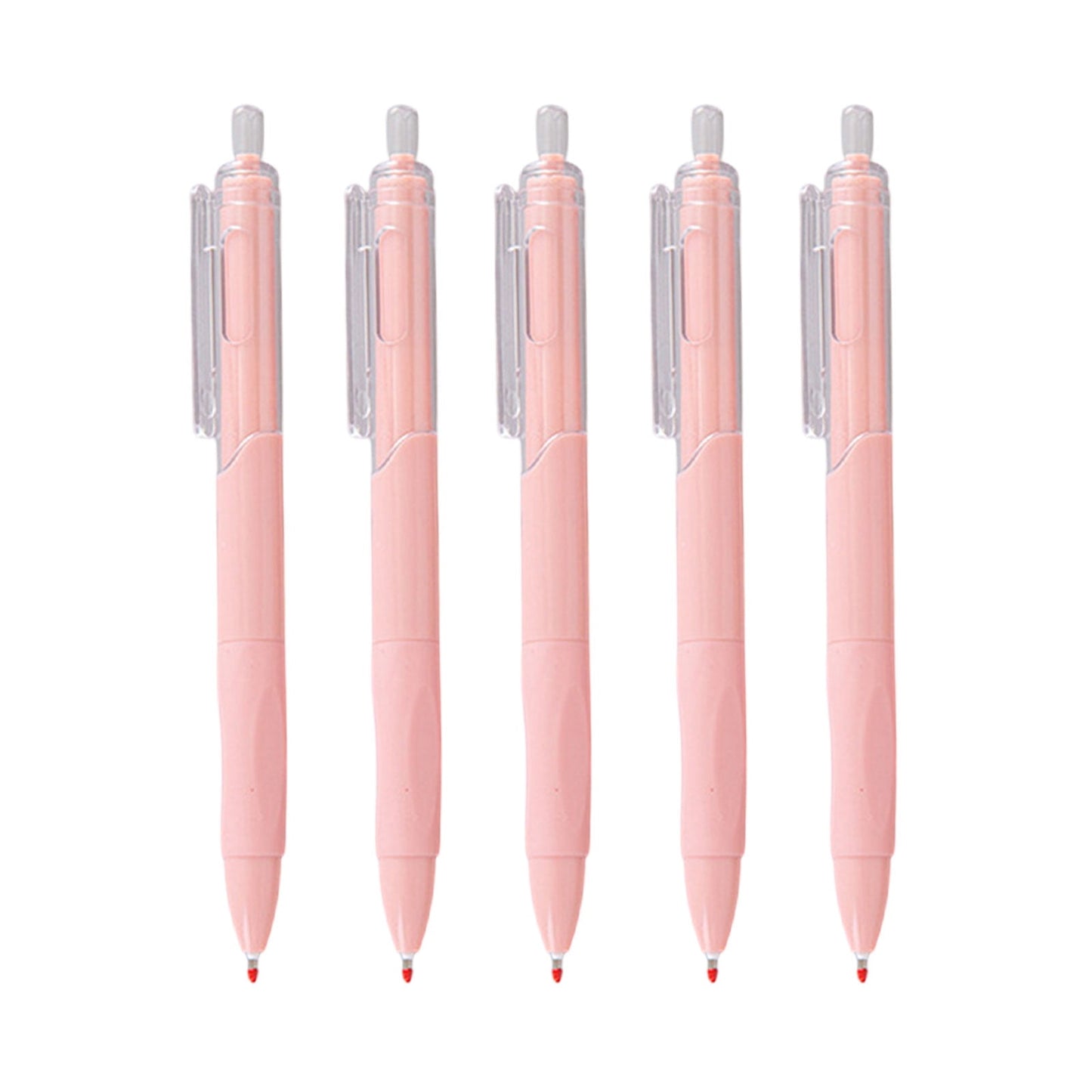 Mauxuk Premium Gel Pens 5-Pack - 0.5mm Fine Point Smooth Writing Pens, Non-Slip Grip, Long-Lasting Black Ink, Ideal Gift for Professionals (0.13 lb)