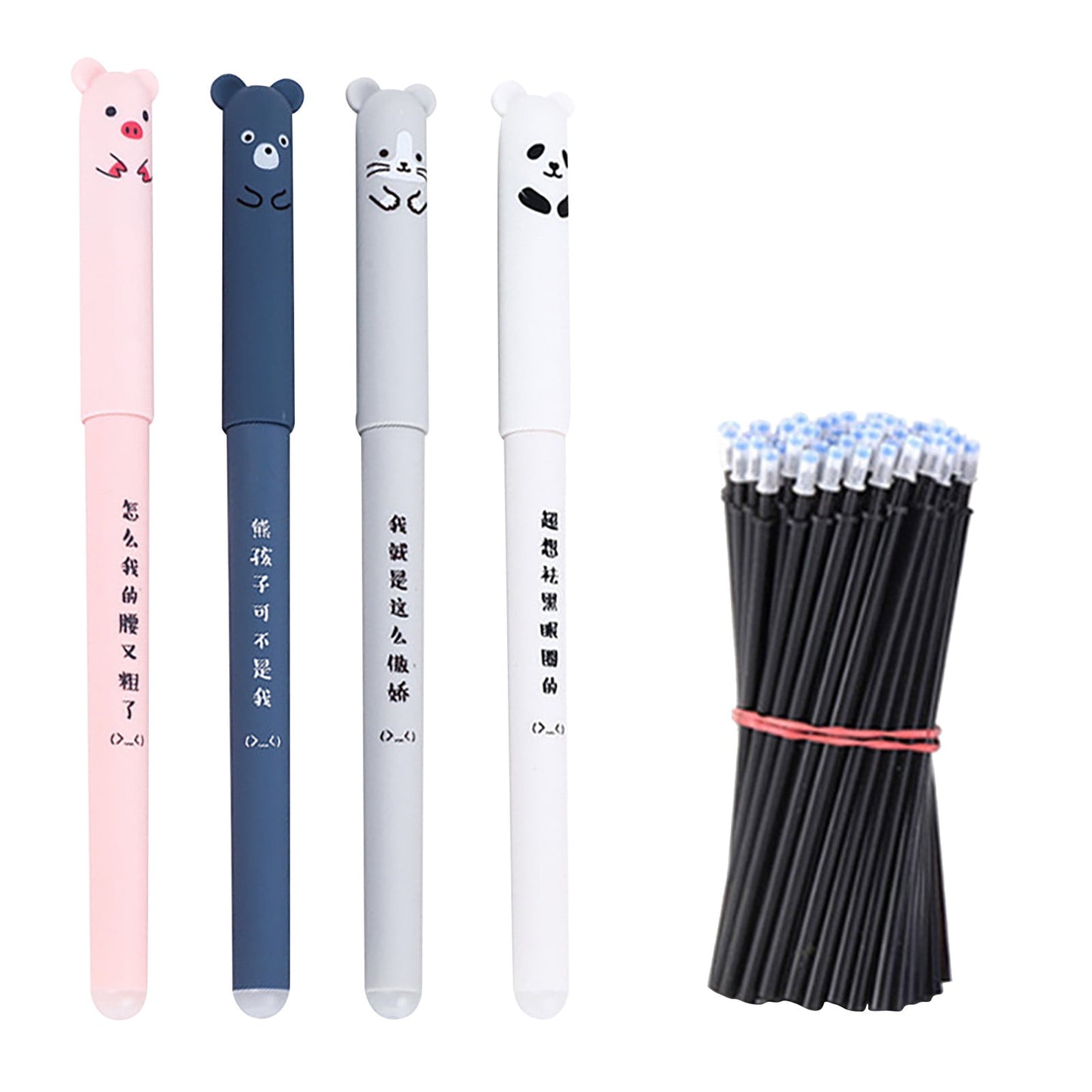 Erasable Ballpoint Pen,20 pc Erasable Gel Pens and 4PC Pen Holder,Erasable Gel Pen Blue Gel Pen Cute Gel Pens Erasable Gel Pen Erasable Gel Pens Erasable Gel Pens