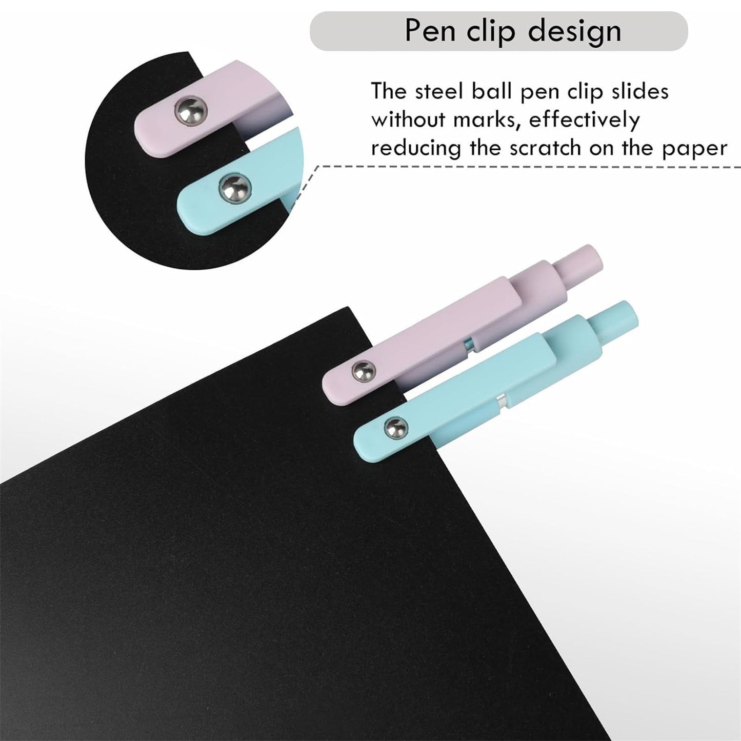 Clearance! Nurse Graduation Gifts for Women, 5pcs 0.7mm Gel Pens, Teacher Work Desk Accessories Office Supplies, College Stationary Essentials, Cute Black Ink Fine Point Smooth Writing Pens