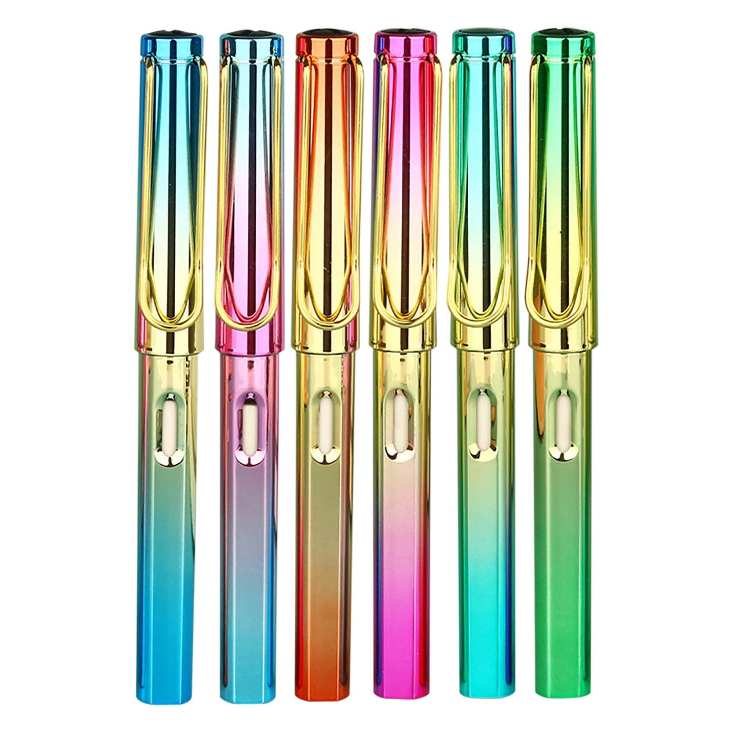 Gel Pens 12 Super Fine Tip Ballpoint Pen Set 0.5mm Fine Tip Gel Pens for Exams,Bible Journaling,Notes,Sketching,Smoothing (10ml) for Office Supplies for Women Men 