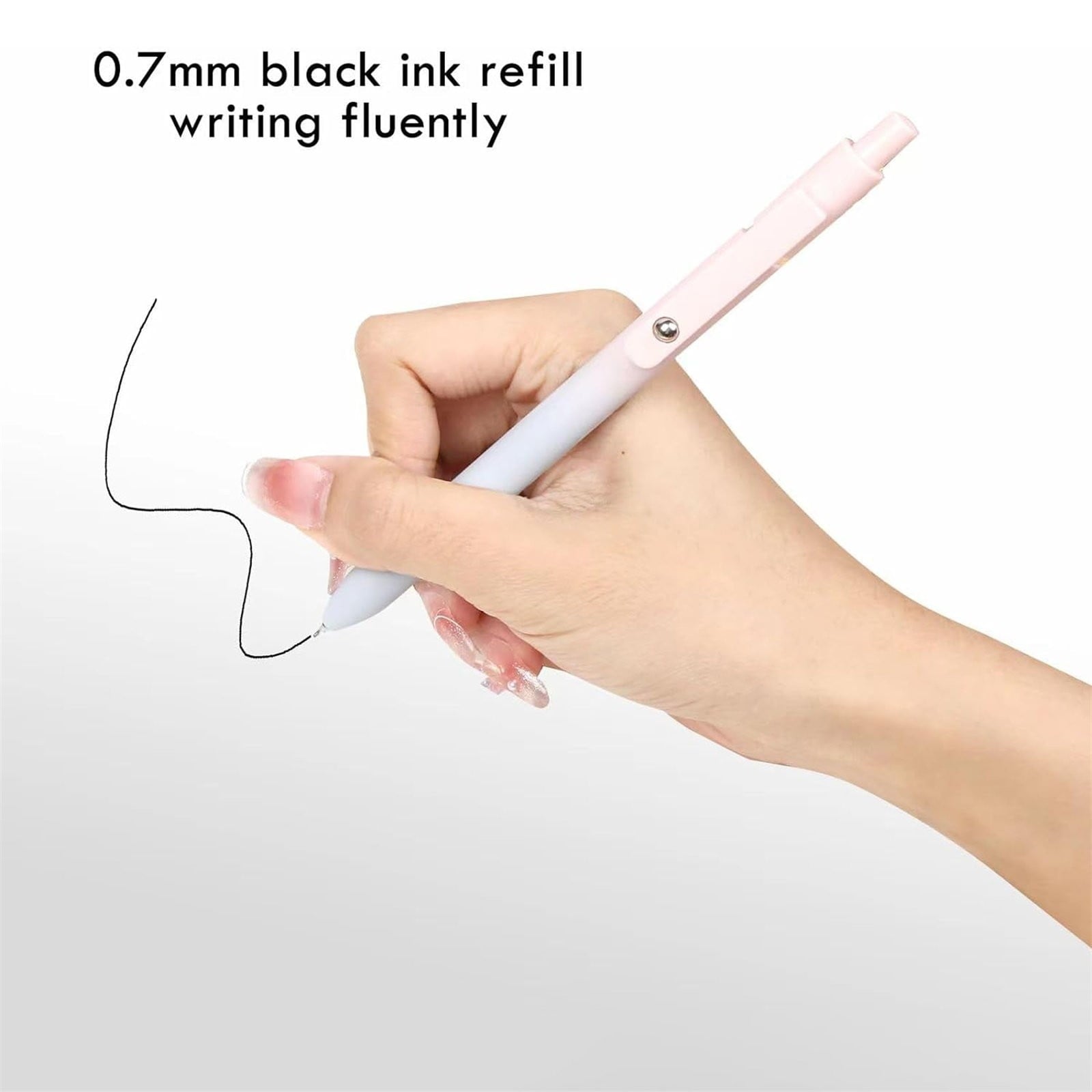 Clearance! Nurse Graduation Gifts for Women, 5pcs 0.7mm Gel Pens, Teacher Work Desk Accessories Office Supplies, College Stationary Essentials, Cute Black Ink Fine Point Smooth Writing Pens