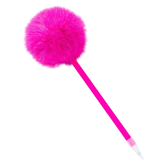 DAILIHIVE 2pcs Fluffy Ballpoint Pen,Plastic Ball Pen Cartoons Cute Decompression Hand Account Pen,for Fuzzy Pens for Office,Heart Gift Pen,Exquisite Appearance,Cute Packaging,Suitable As Gift