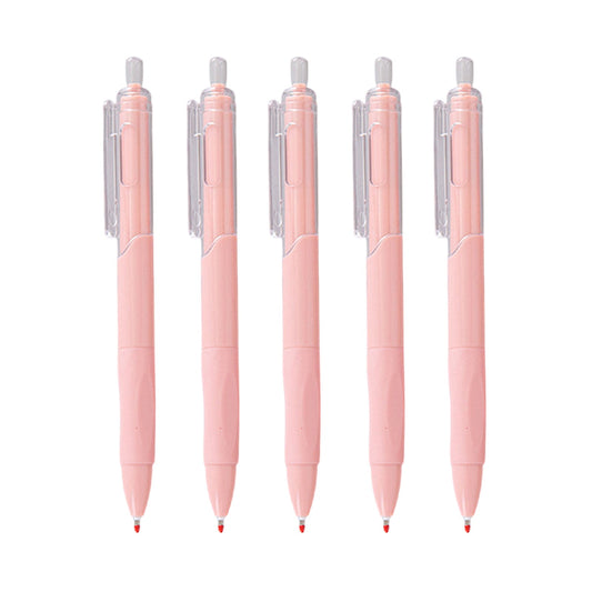 Mauxuk Premium Gel Pens 5-Pack - 0.5mm Fine Point Smooth Writing Pens, Non-Slip Grip, Long-Lasting Black Ink, Ideal Gift for Professionals (0.13 lb)
