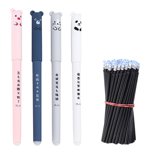 Erasable Ballpoint Pen,20 pc Erasable Gel Pens and 4PC Pen Holder,Erasable Gel Pen Blue Gel Pen Cute Gel Pens Erasable Gel Pen Erasable Gel Pens Erasable Gel Pens